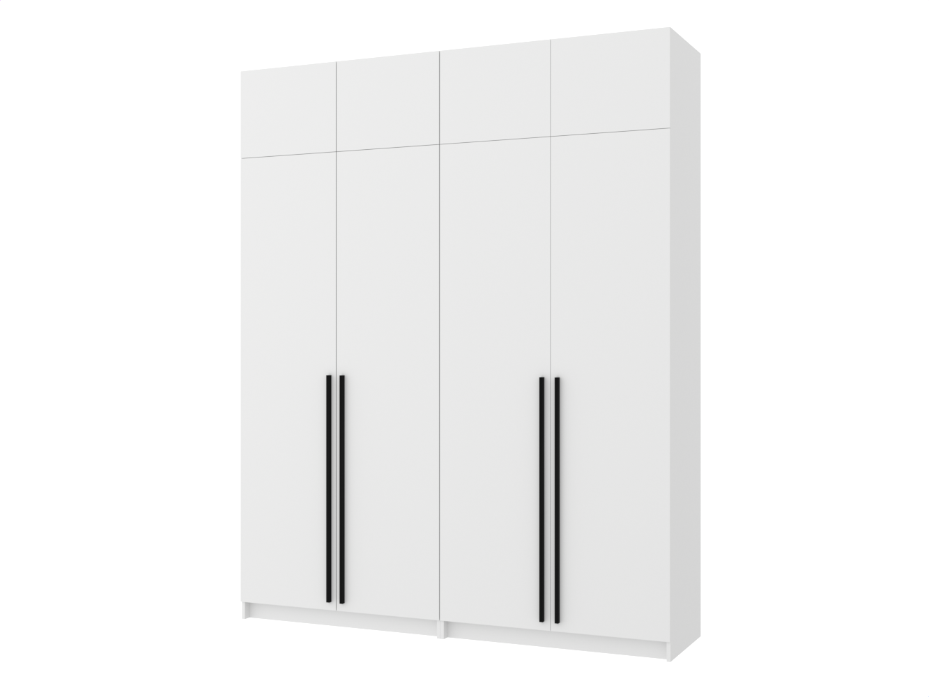 Распашной шкаф Пакс Форсанд 59 white ИКЕА (IKEA) изображение товара