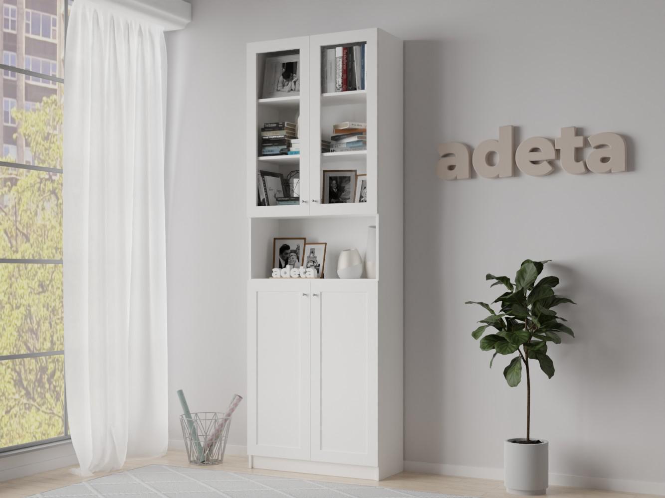 Книжный шкаф Билли 333 white ИКЕА (IKEA) изображение товара