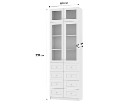 Изображение товара Книжный шкаф Билли 320 white ИКЕА (IKEA) на сайте adeta.ru